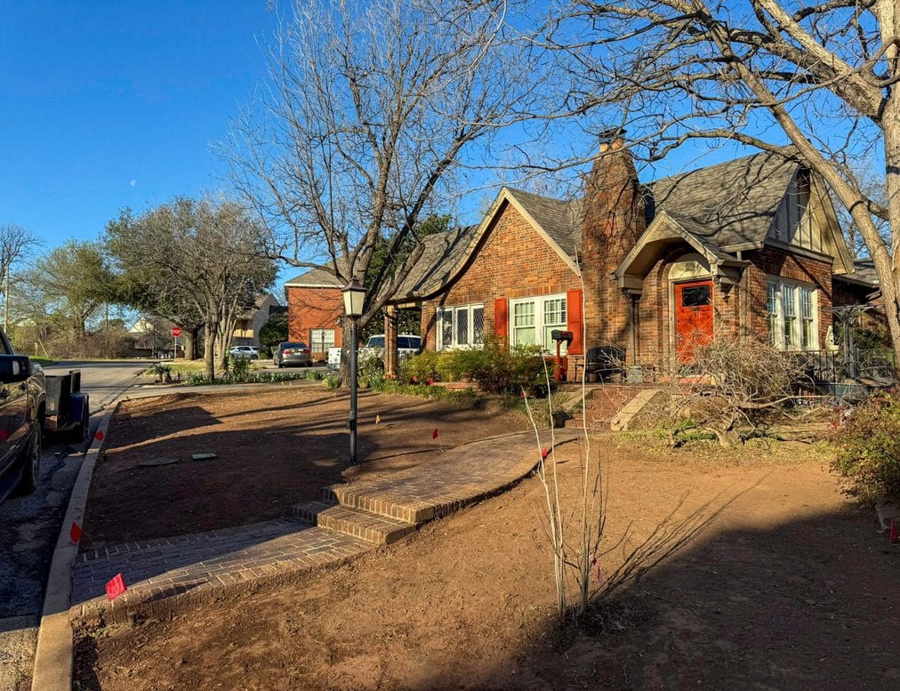 Before: Garden Beds and Sod